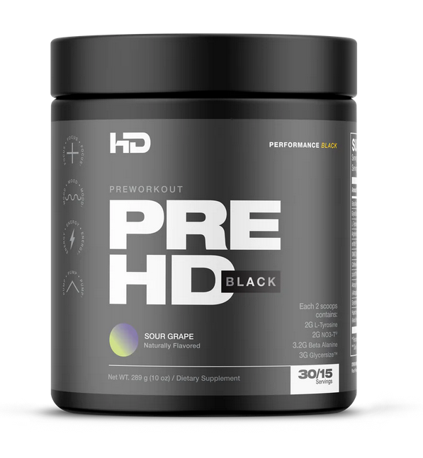 HD Muscle Pre HD Black