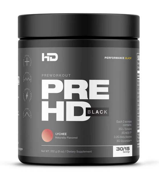 HD Muscle Pre HD Black