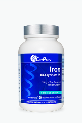 CAN PREV Iron Bis-Glycinate 25
