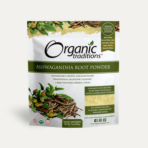 Organic Traditions Ashwaganda Root Powder