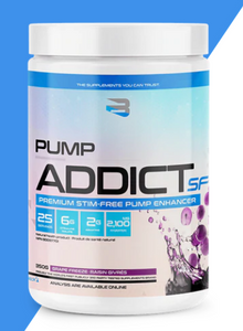 BELIEVE SUPPPLEMENTS PUMP ADDICT STIM-FREE